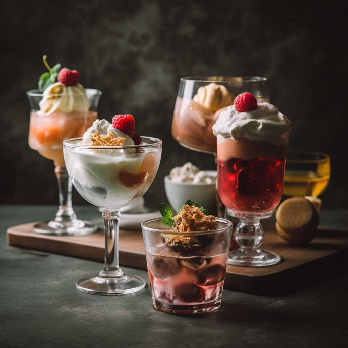 Cocktail Desserts Infused With Alcohol