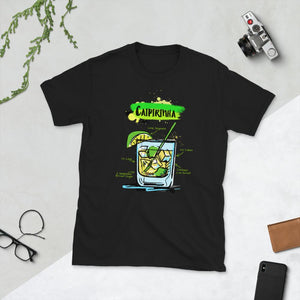 Caipirinha cocktail t-shirt between things