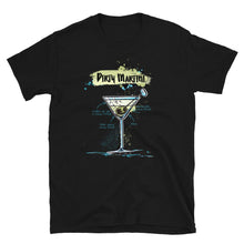Load image into Gallery viewer, Black dirty martini t-shirt for men