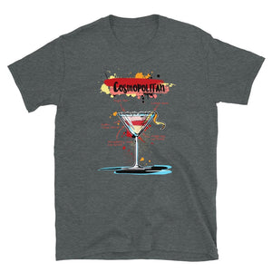 Dark heather cosmopolitan t-shirt for men