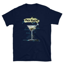Load image into Gallery viewer, Navy blue dirty martini t-shirt for men