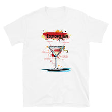Load image into Gallery viewer, White cosmopolitan t-shirt for men